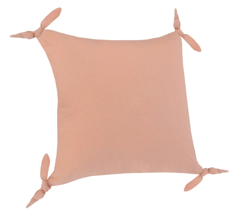 Choosing buckwheat pillow filling amount-20" X 20" Blush Pink 100% Cotton Zippered Pillow