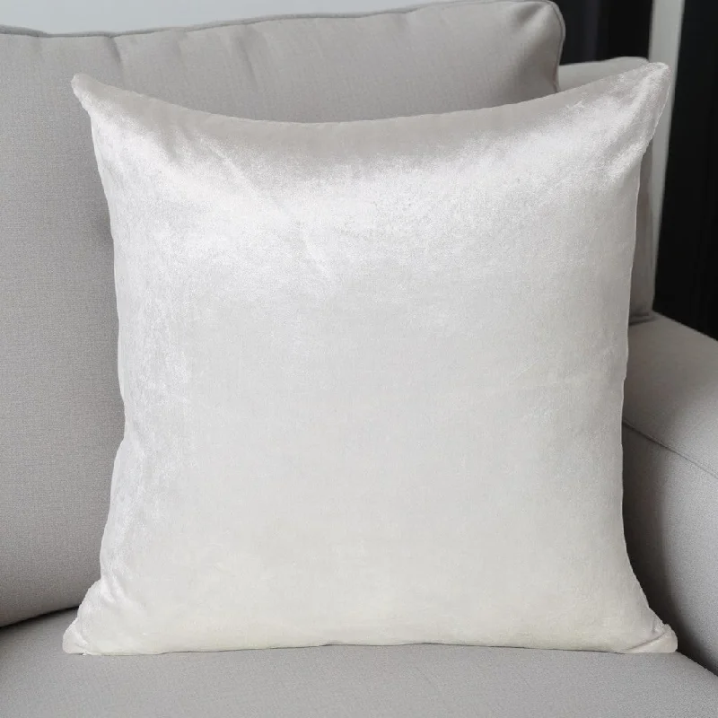 How pillows support the neck-Classic 20" Solid Color White Soft Touch Throw Pillow