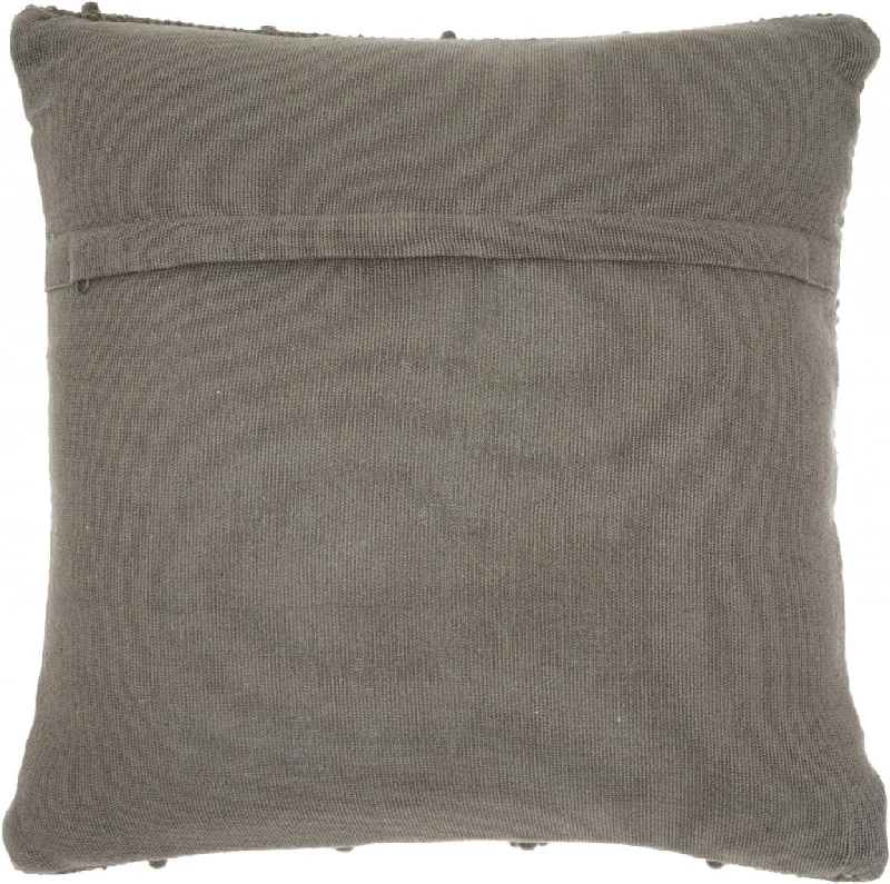 How pillows aid spinal alignment-Dark Gray Chevron Detail Throw Pillow