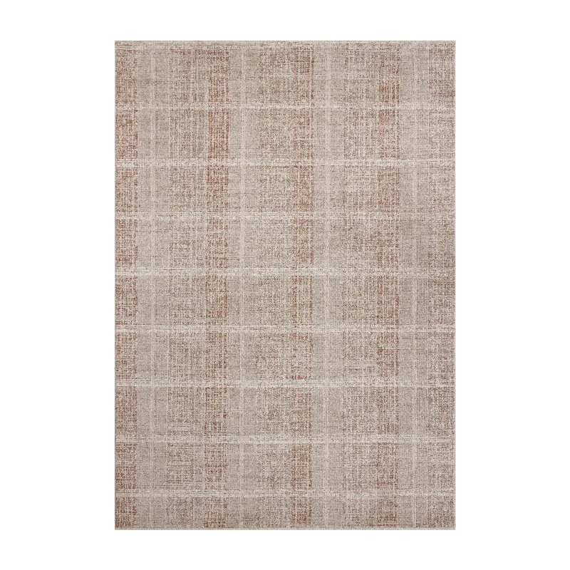 carpet for adding warmth to rooms-Angela Rose x Loloi Ember Clay / Sand Rug