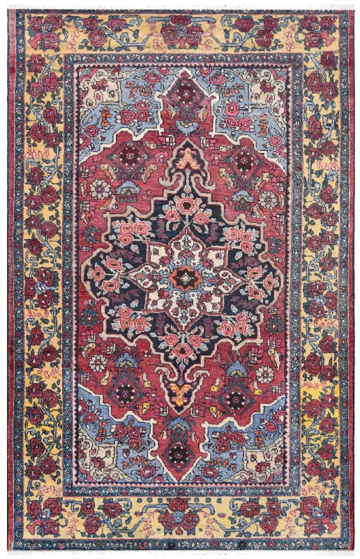 carpet for easy upkeep and maintenance-Antique Tabriz Medallion Rug