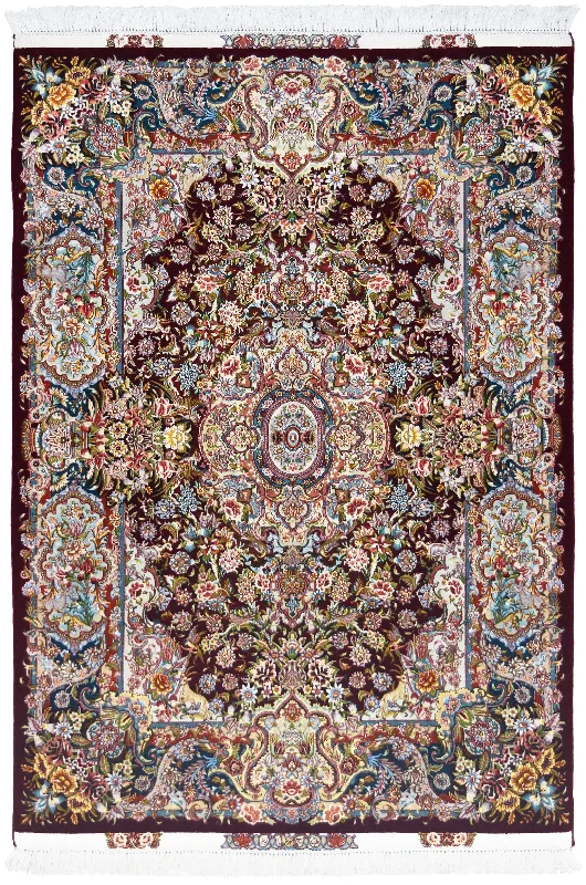 carpet for a sophisticated and luxurious setting-Antique Tabriz Salari Rug