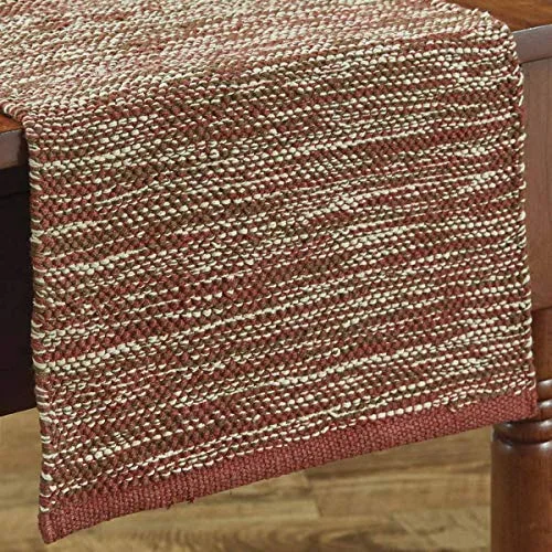 carpet for practical and stylish living-Ashfield Yarn Table Runner - 36"L - Red