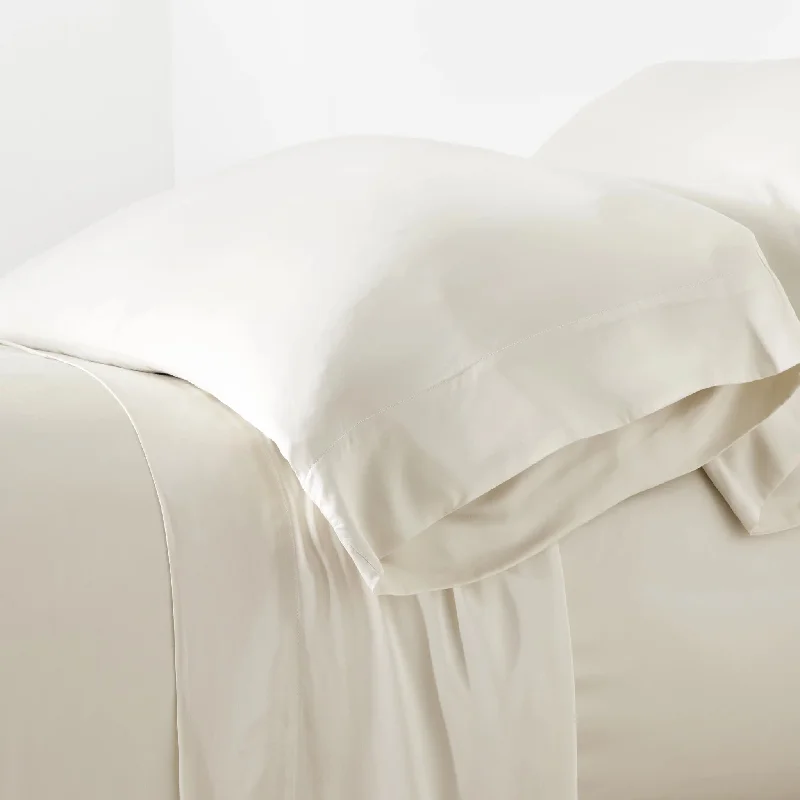 Pillow height and shoulder pressure match-Blissful Bamboo Pearl Pillowcases