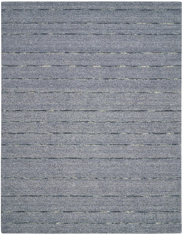 carpet for entryway-Calvin Klein Halo HAL01 Denim Area Rug