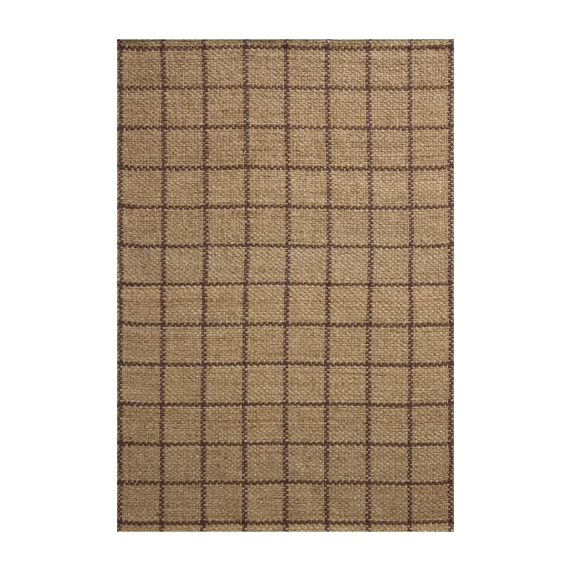 carpet for complementing soft and muted tones-Chris Loves Julia x Loloi Fletcher Natural / Brown