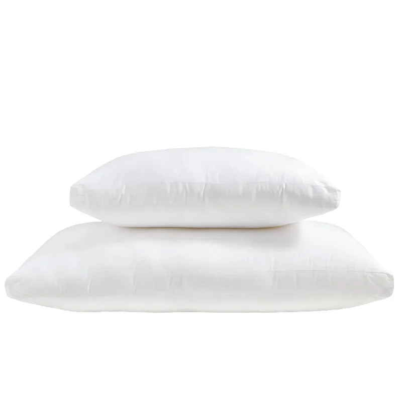 Pillow height and sleep comfort adjustment-Core Down Alternative White Pillow Insert