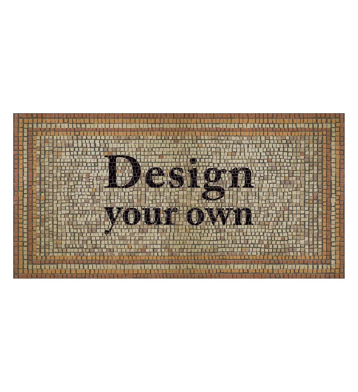 carpet for contemporary and sleek look-Design your own Mosaic