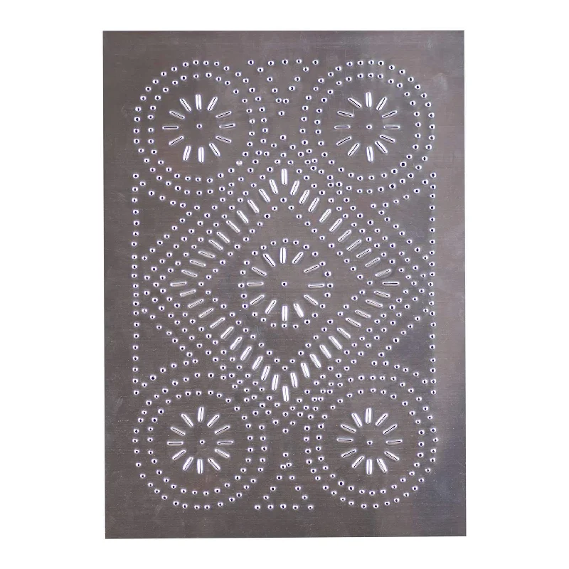 carpet with anti-slip technology-* Diamond Panel in Unfinished Tin