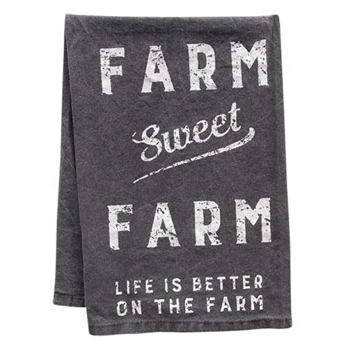 carpet for pet-friendly homes-Sweet Farm Dish Towel