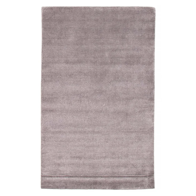 carpet for luxurious and elegant home settings-ECARPETGALLERY Hand Loomed Kashkuli Gabbeh Grey Wool Rug - 5'0 x 8'0