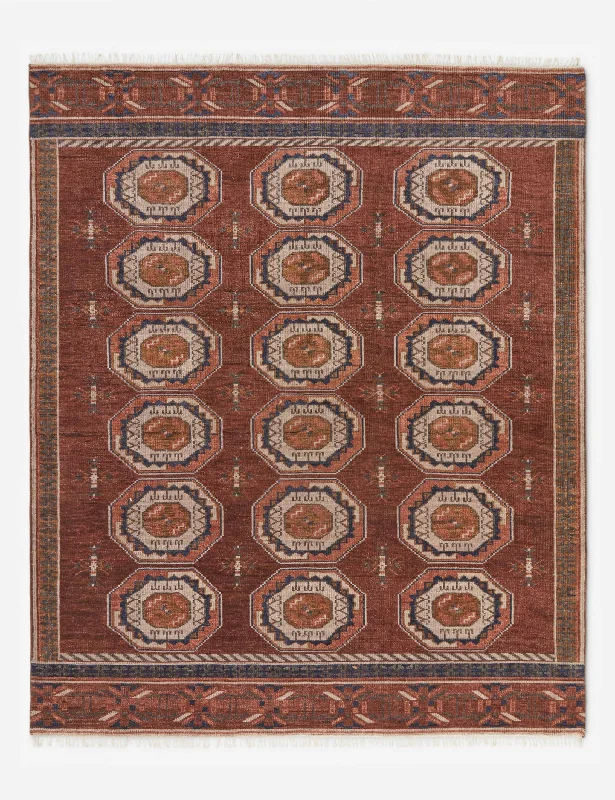 carpet with added comfort features-Emeric Hand-Knotted Wool Rug