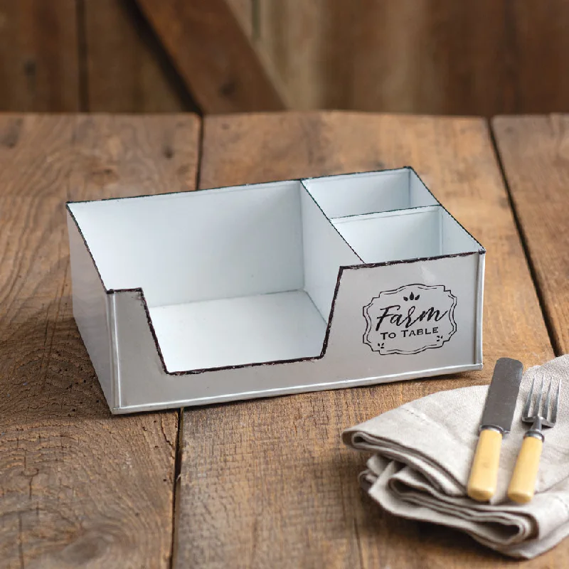 carpet for deep, soft relaxation-Farm to Table Napkin Caddy