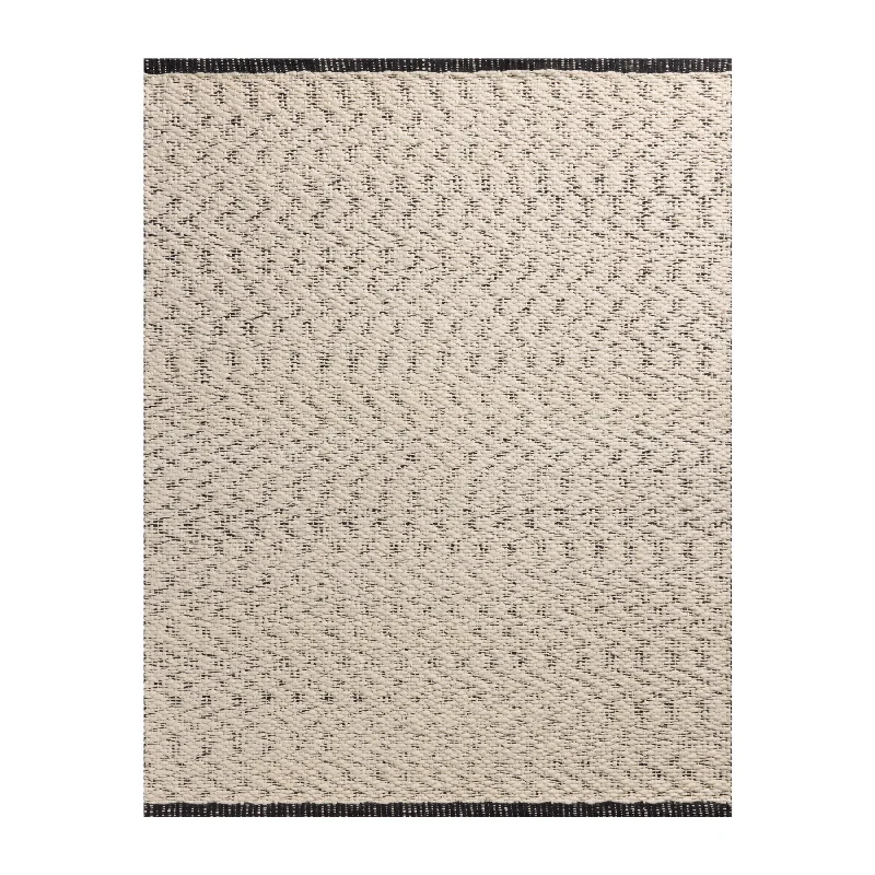 carpet for urban minimalist style-Magnolia Home by Joanna Gaines x Loloi Betty Ivory / Black