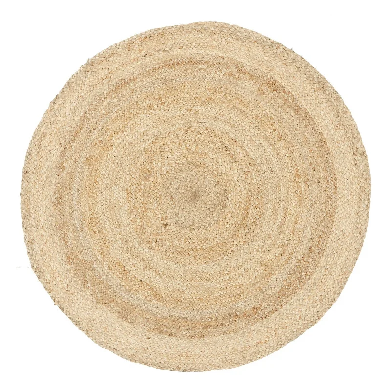 carpet for warmth in winter-Sayulita Round Jute Rug