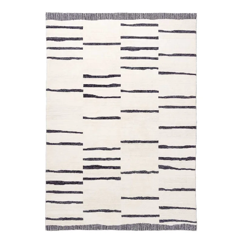 carpet with soft cotton fibers-Vesper Tribal Washable Rug