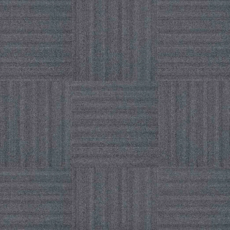 carpet for enhancing home aesthetics-Next Floor Pinstripe 877 19.7" Wide Carpet Tile