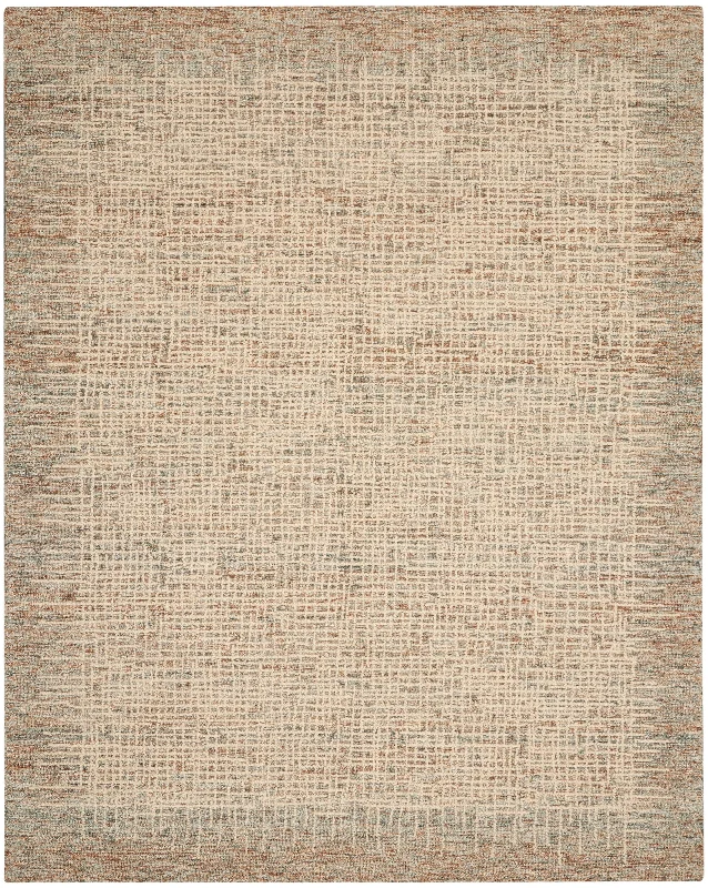 carpet with a soft and plush underfoot feel-Nourison Colorado CLR03 Beige/Multi Area Rug