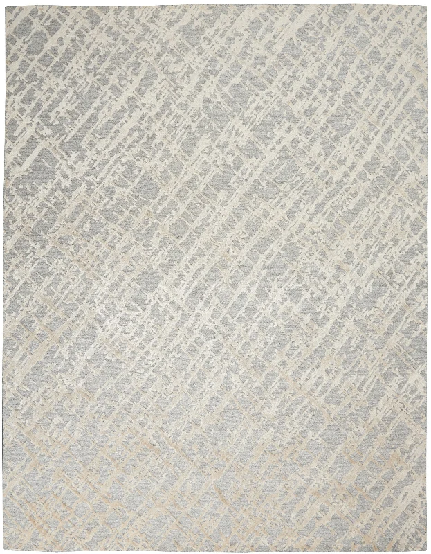 carpet with multi-color stripes-Nourison Divine DIV10 Sand Storm Area Rug