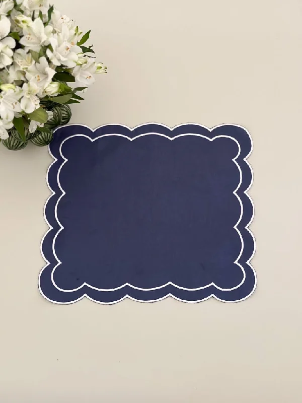 Firmness options for memory pillows-Pillow Navy placemat