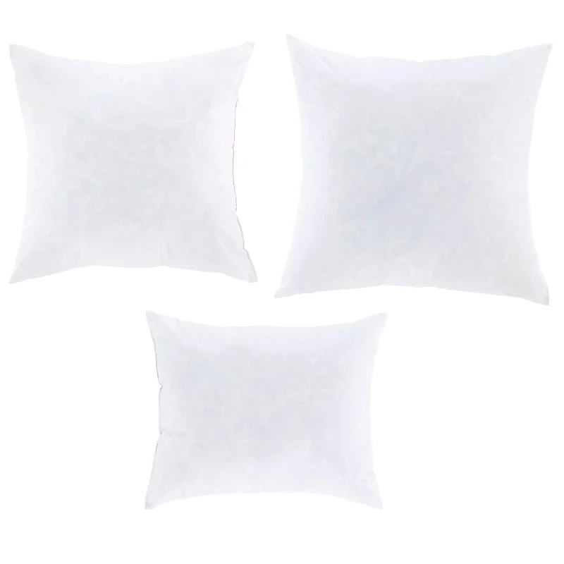 How pillows improve sleep posture-Premium White Decorative Pillow Insert