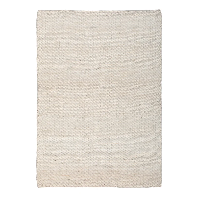 carpet for an energetic and lively atmosphere-Hive Rug (White)