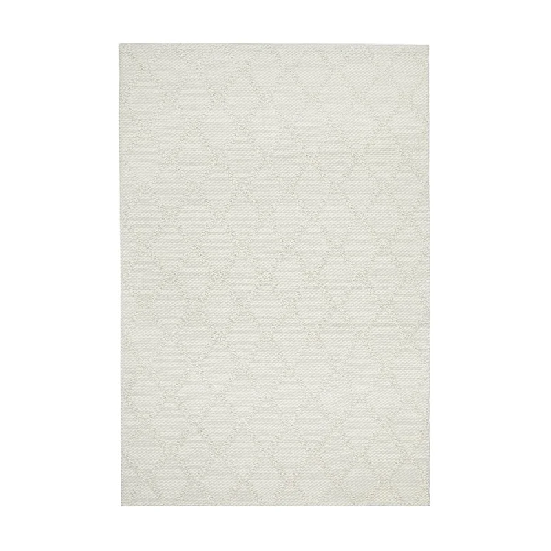 carpet for enhancing natural light-Huxley Rug (White)