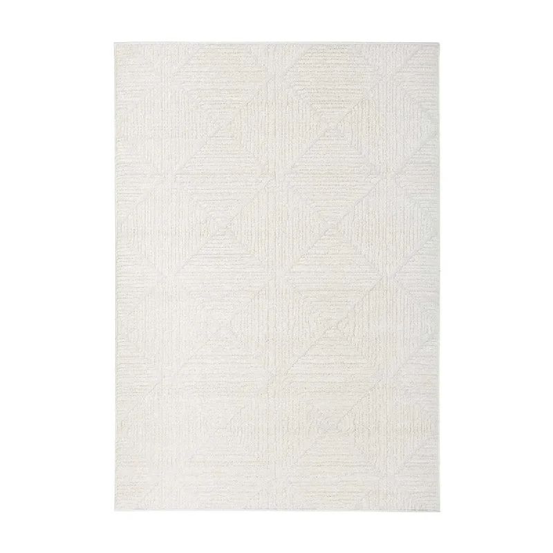 carpet for vibrant and colorful decor-Serenade Shilo Rug (White)