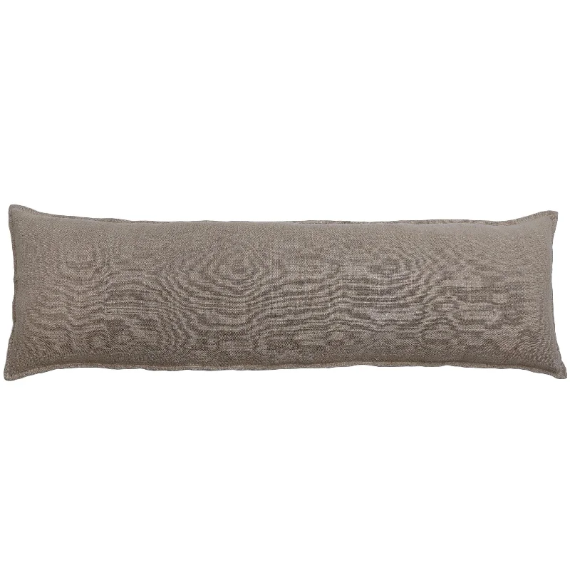 Breathability options for memory foam pillows-Montauk Body Pillow by Pom Pom at Home, Natural