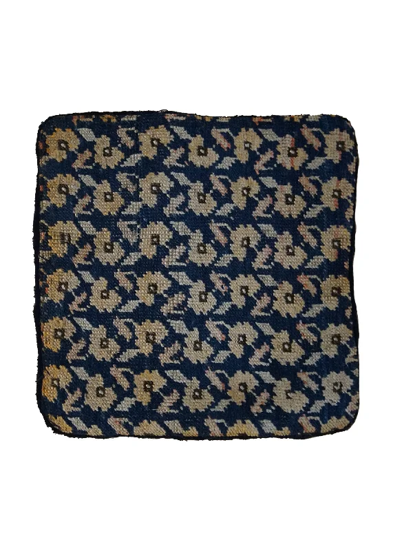 Are buckwheat pillows good for pregnant women-Persian Rug Malayer Handmade Pillow Antique 1'2"x1'3" (1x1) Blue Geometric Design #A20131