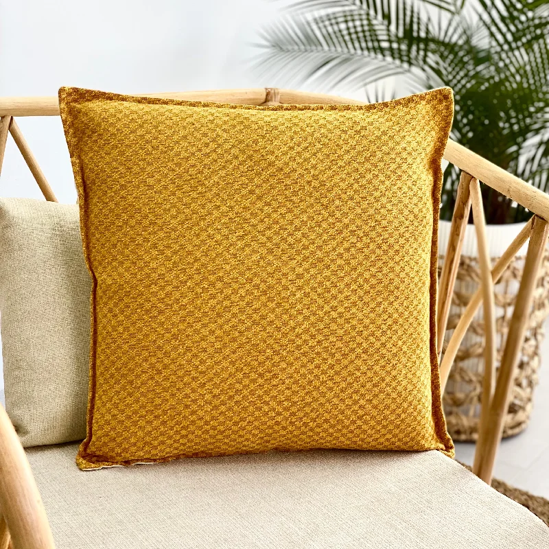 Are memory pillows suitable for children-Connecting Dots Mustard Pillow