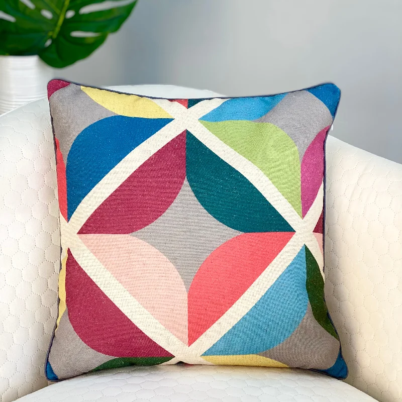 How pillows support the neck-Aesthetic Colorful Leaves Pillow