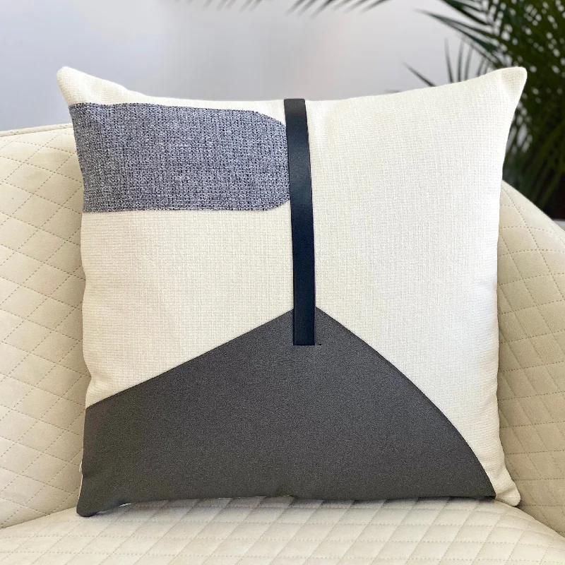 How to choose an eco-friendly pillow-Abstract Arrow Heather Gray Pillow