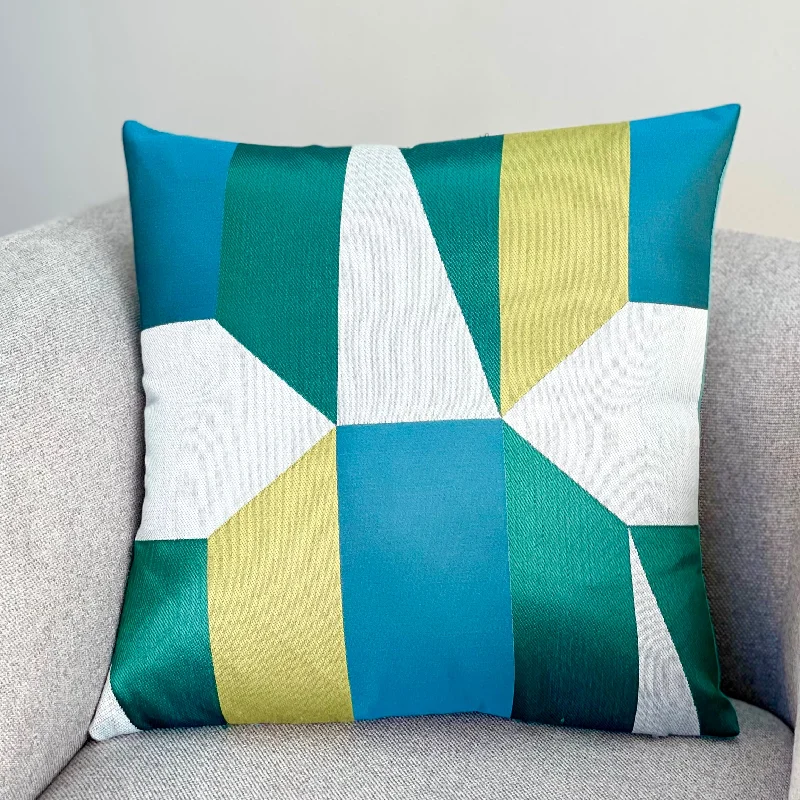 How pillows impact snoring-Geometric Patches Pillow