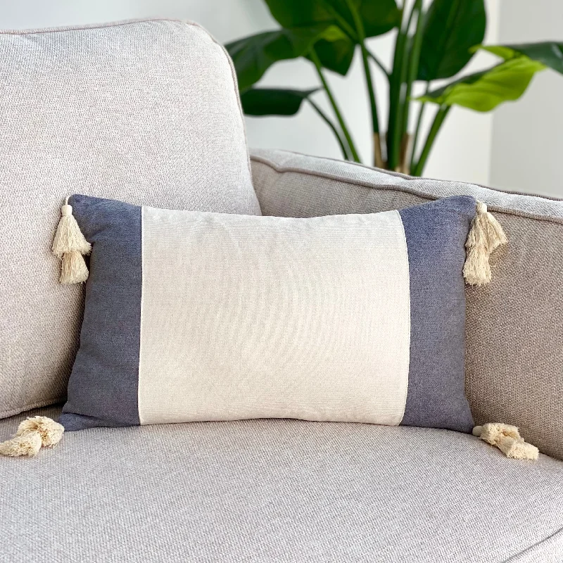 Are buckwheat pillows good for cervical issues-Gray & White Long Pillow