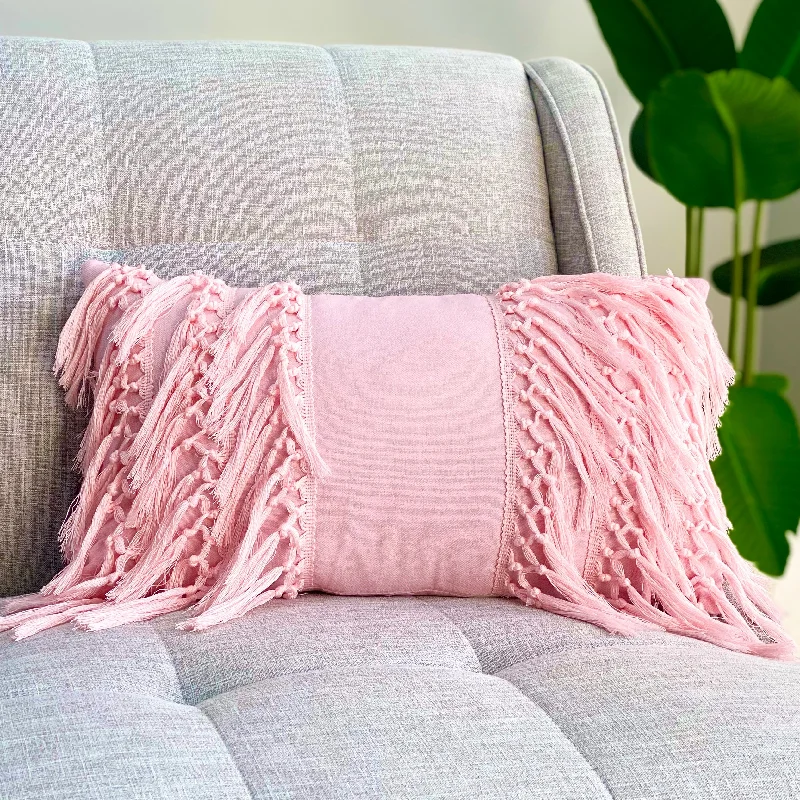 How often to replace antibacterial pillows-Bright Pink Cozy Braids Pillow