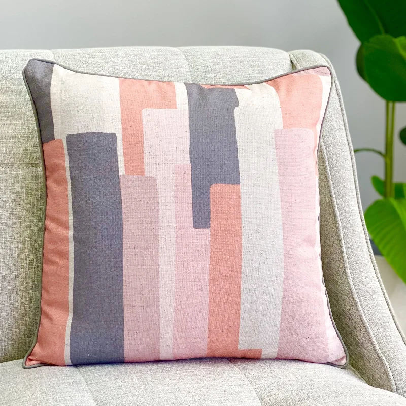 Best pillows for cervical recovery-Horizon Pink Pillow