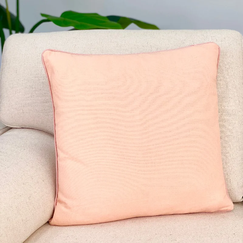 How pillows improve sleep environment-Rosa Pink Printed Pillow