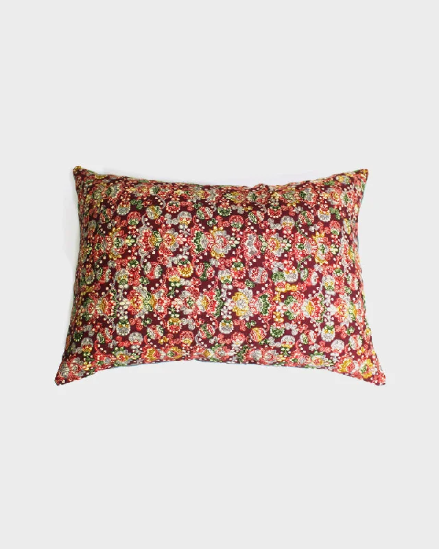 Are buckwheat pillows good for back sleepers-Kiriko Original Pillow, Abstract Floral Pattern