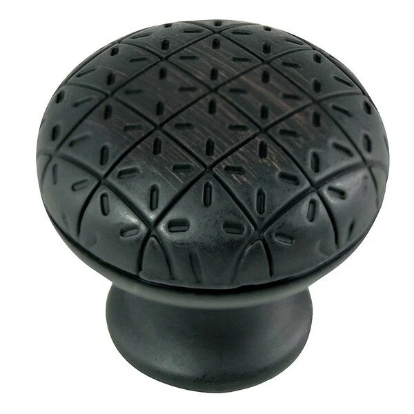 How pillows reduce neck pressure-1 1/4" Round Pillow Knob - Oil Rubbed Bronze