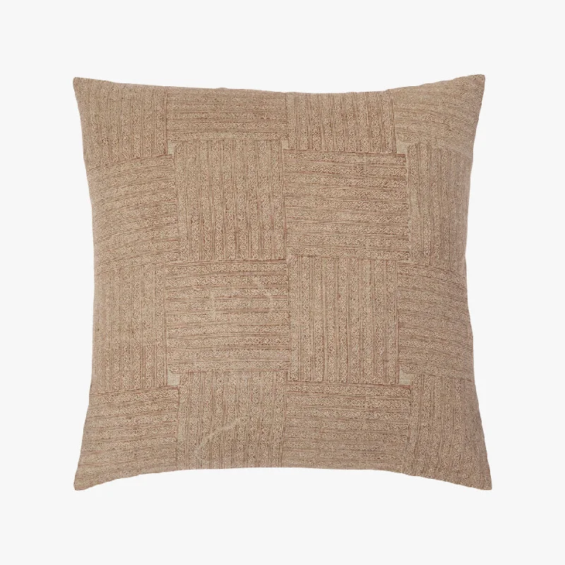 How pillows ease shoulder fatigue-Magnolia Saffron Pillow Cover