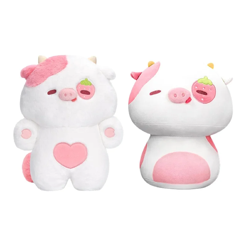 How to choose an eco-friendly memory pillow-2 Pcs Strawberry Cow Plush Pillow, 14" Mushroom Plush Stuffed Animals Kawaii P