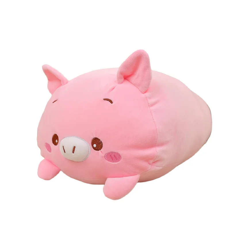 How pillows improve sleep quality-23.6 Inch Cute Large Pig Plush Stuffed Animal Pillow, Very Soft Squish Mellow