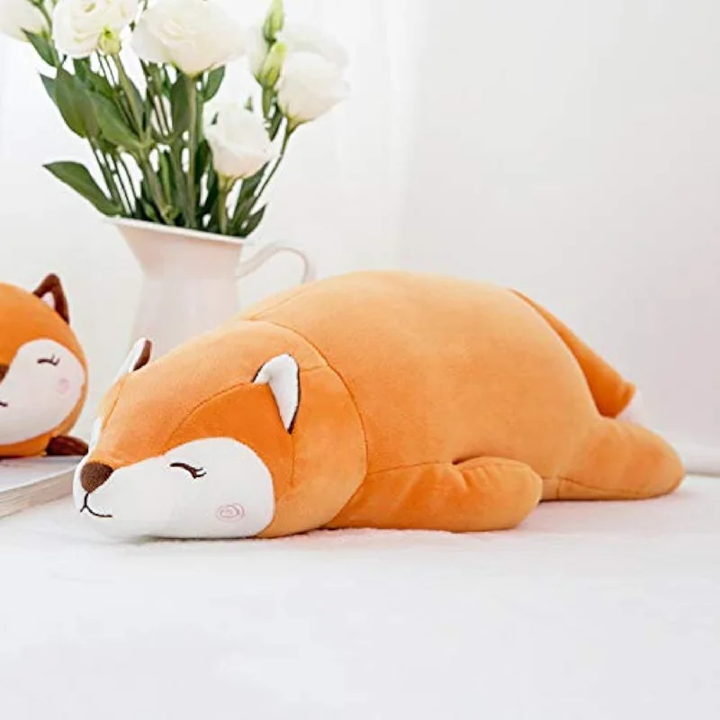 Are cervical pillows good for students-Fox Stuffed Animals Cute Fox Plush Toy Pillow For Kids,17'' Fox Cuddly Hugging