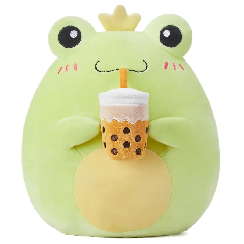 How to choose a safe baby pillow-Large Frog Plush Pillow Stuffed Animal Toy,Big Size Cute Soft Toys 13" Fat Kaw