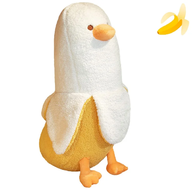 How to pick a cool pregnancy pillow-White Duck Stuffed Animals Plush 19.6Inch Soft Duck Sleep Pillows For Boys And