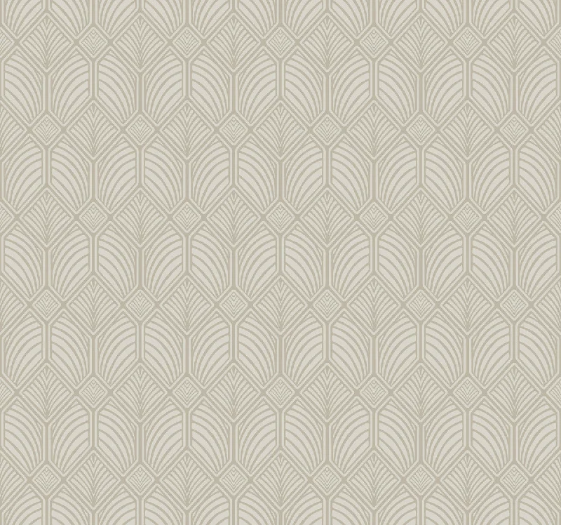 Blue sea wallpaper soothing-Craftsman Taupe Wallpaper from the Arts and Crafts Collection