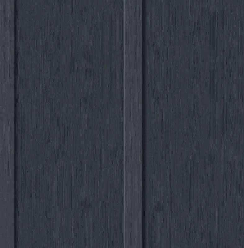 Daily updated wallpaper free-Faux Board and Batten Prepasted Wallpaper in Dark Blue