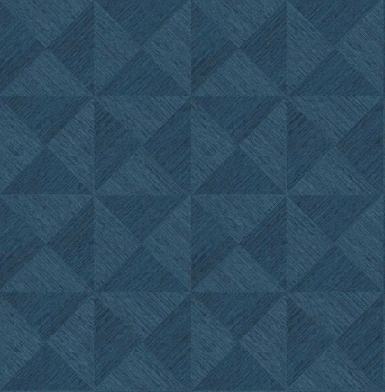 Free wallpaper sites recommended-Geo Inlay Peel & Stick Wallpaper in Denim Blue