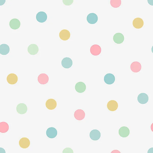 Car wallpaper supercar series-Jubilee Multicolor Dots Wallpaper from the Fable Collection